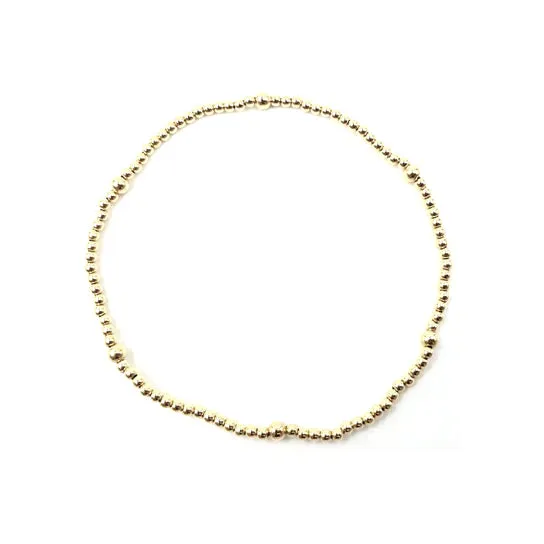 14k Gold Filled Stretch Bracelet