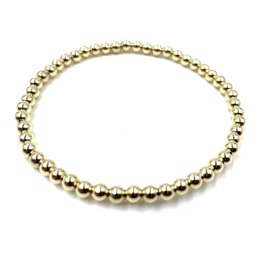 14k Gold Filled Stretch Bracelet