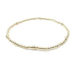 14k Gold Filled Stretch Bracelet