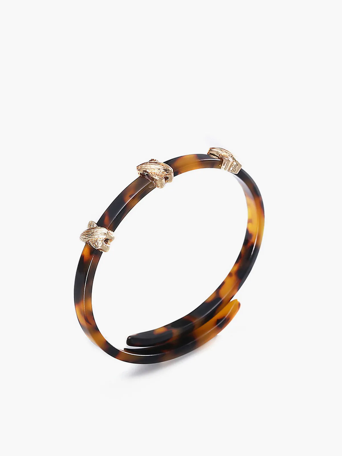 Acrylic Amber Bracelet