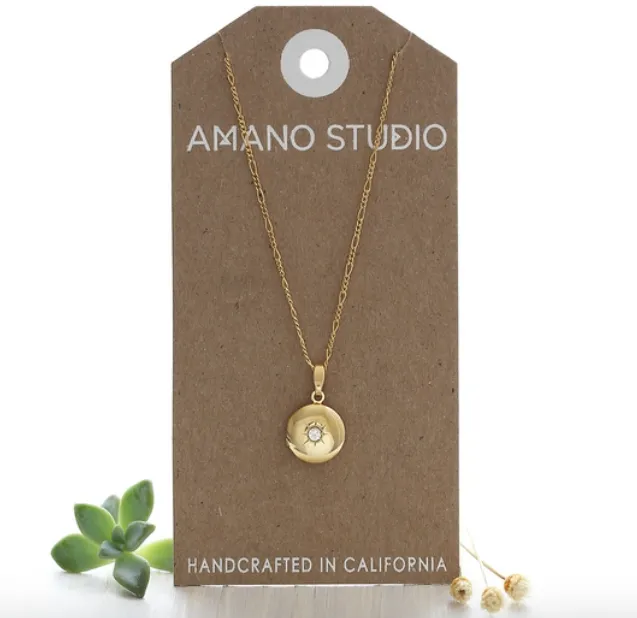 Amano Studio | Round Burst Locket