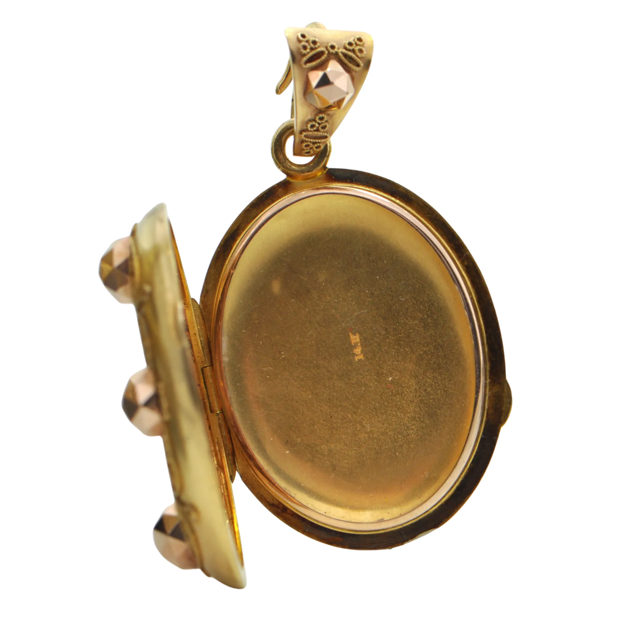 Antique Victorian 14k Yellow Gold Locket