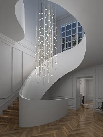 Art Design Creative Constellation Chandelier for Foyer/Staircase/High-ceiling Space