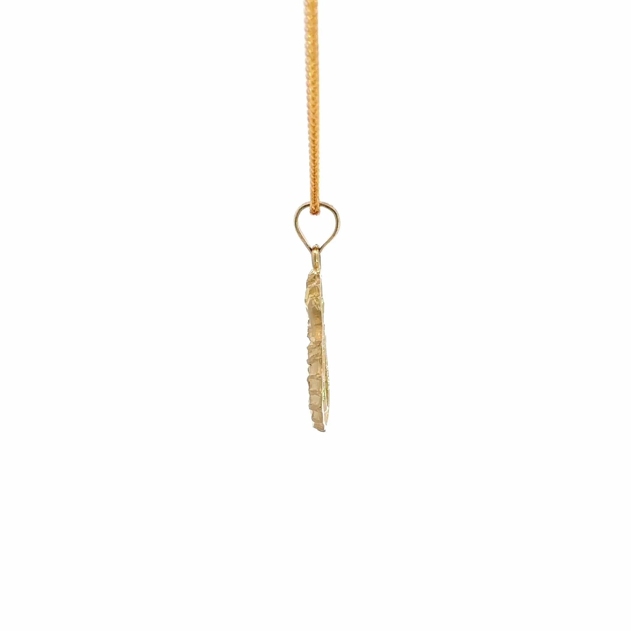 Baikalla 14k Yellow Gold Seahorse Pendant Necklace