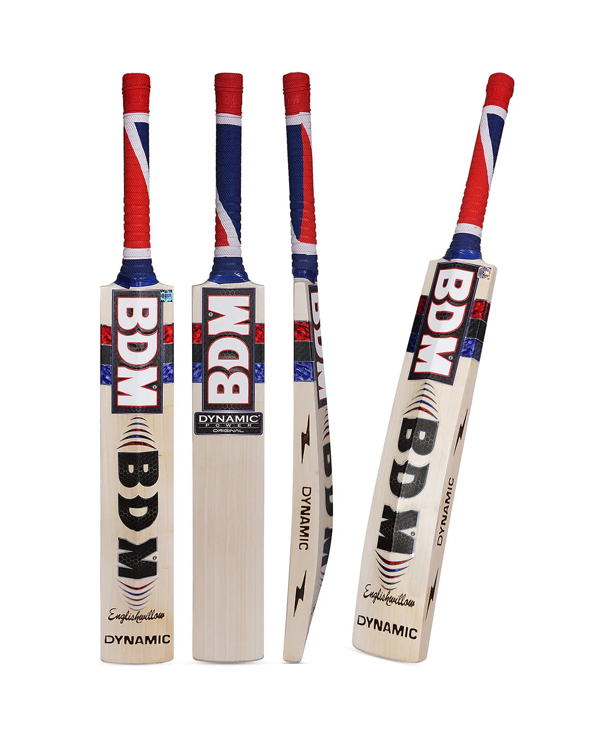 BDM Dynamic Power Original Grade 1 English Willow Cricket Bat - SH