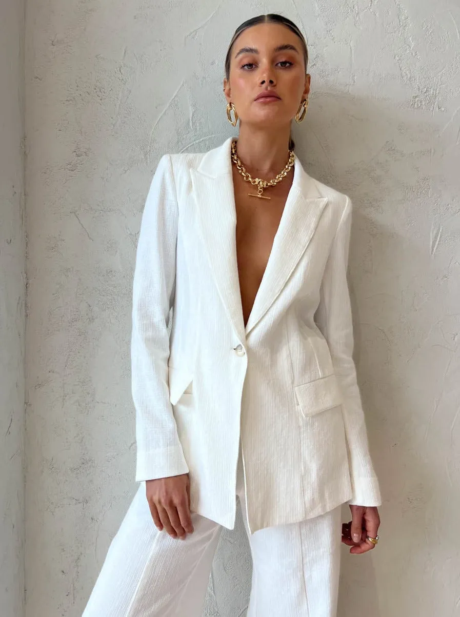 Bec and Bridge Stephanie Jacket in Ivory