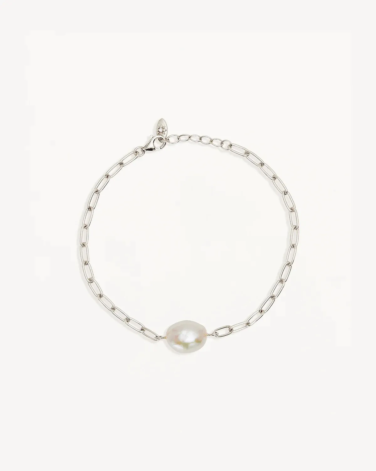 By Charlotte Breathe Pearl Bracelet - Sterling Silver