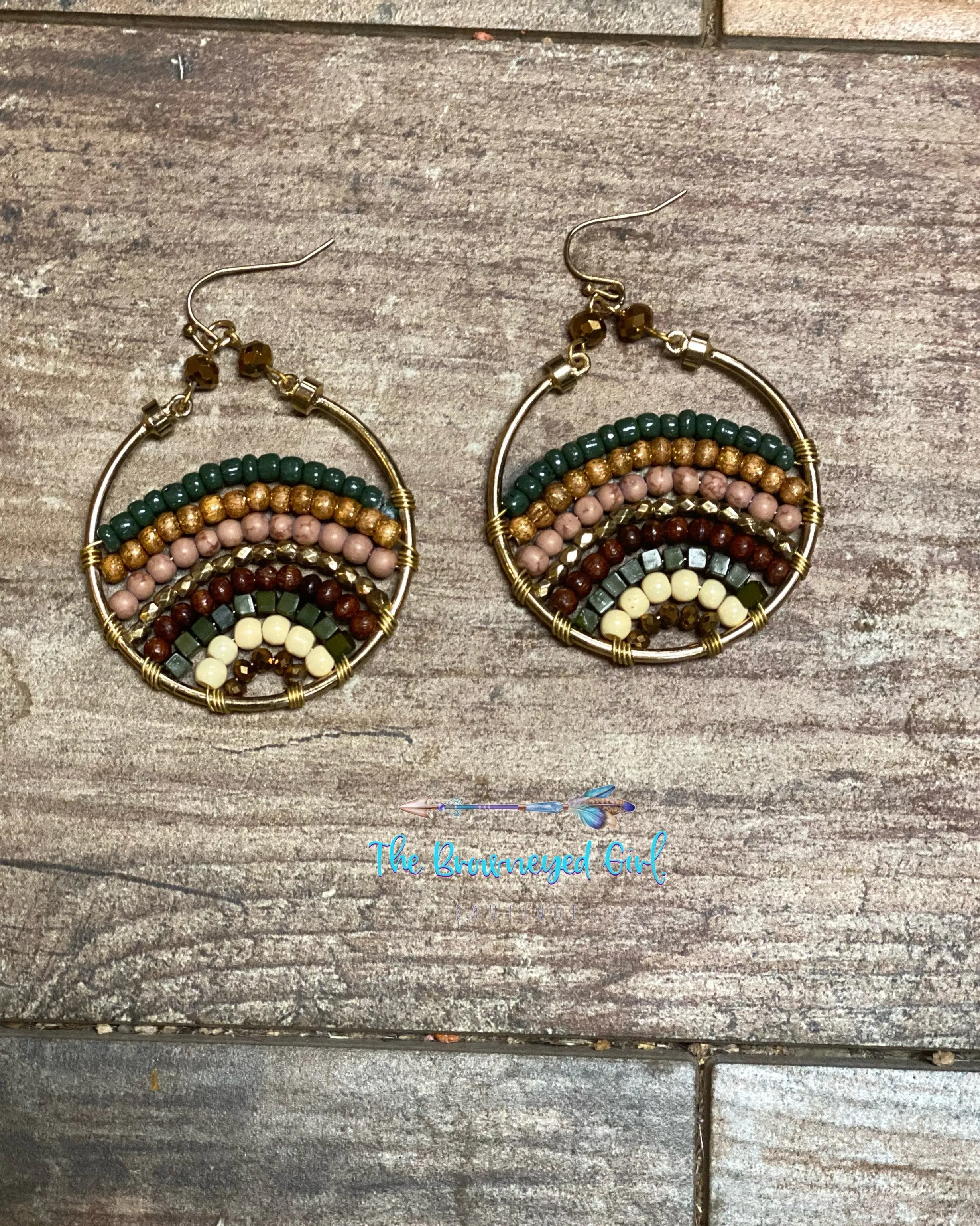 Carmon Beaded Earrings