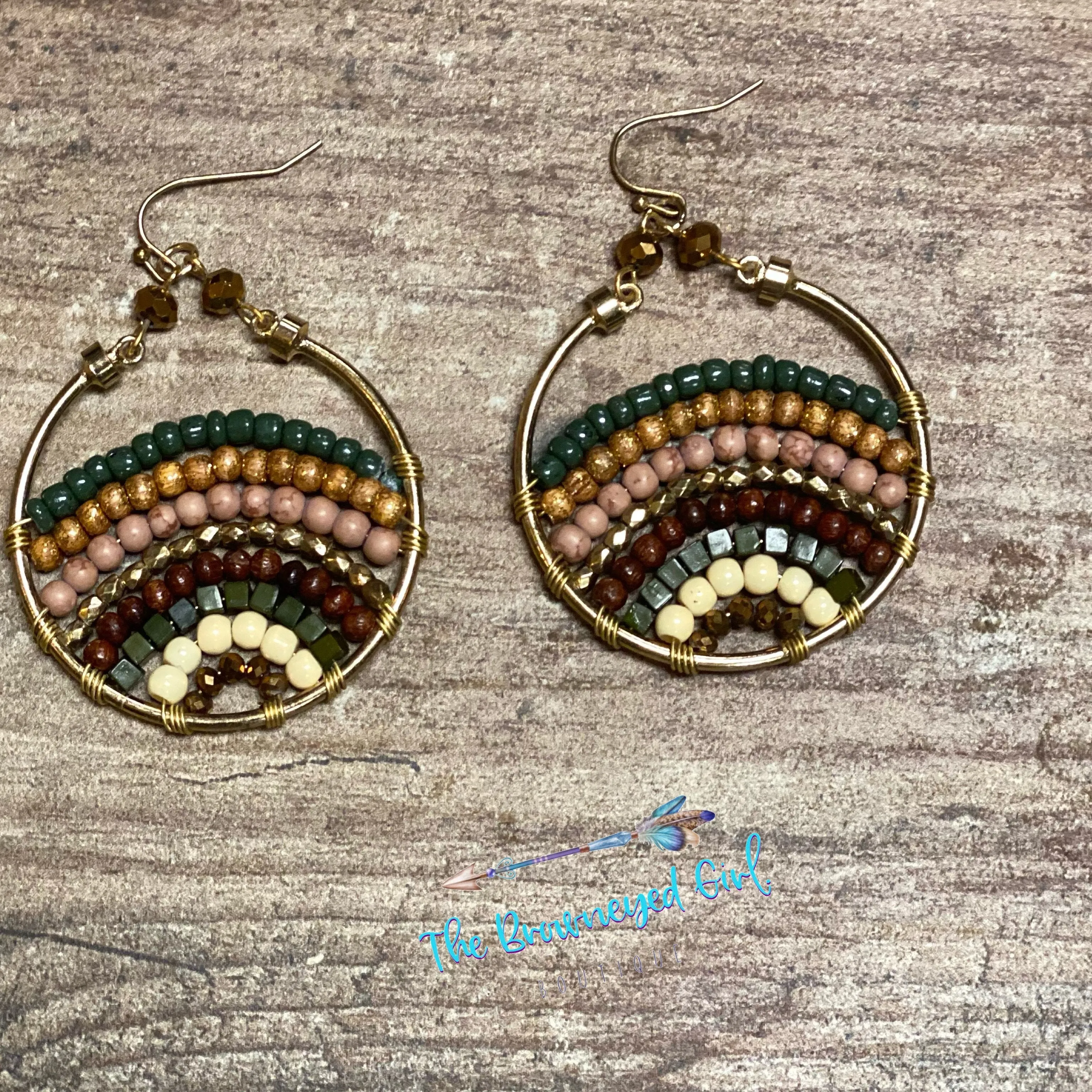 Carmon Beaded Earrings