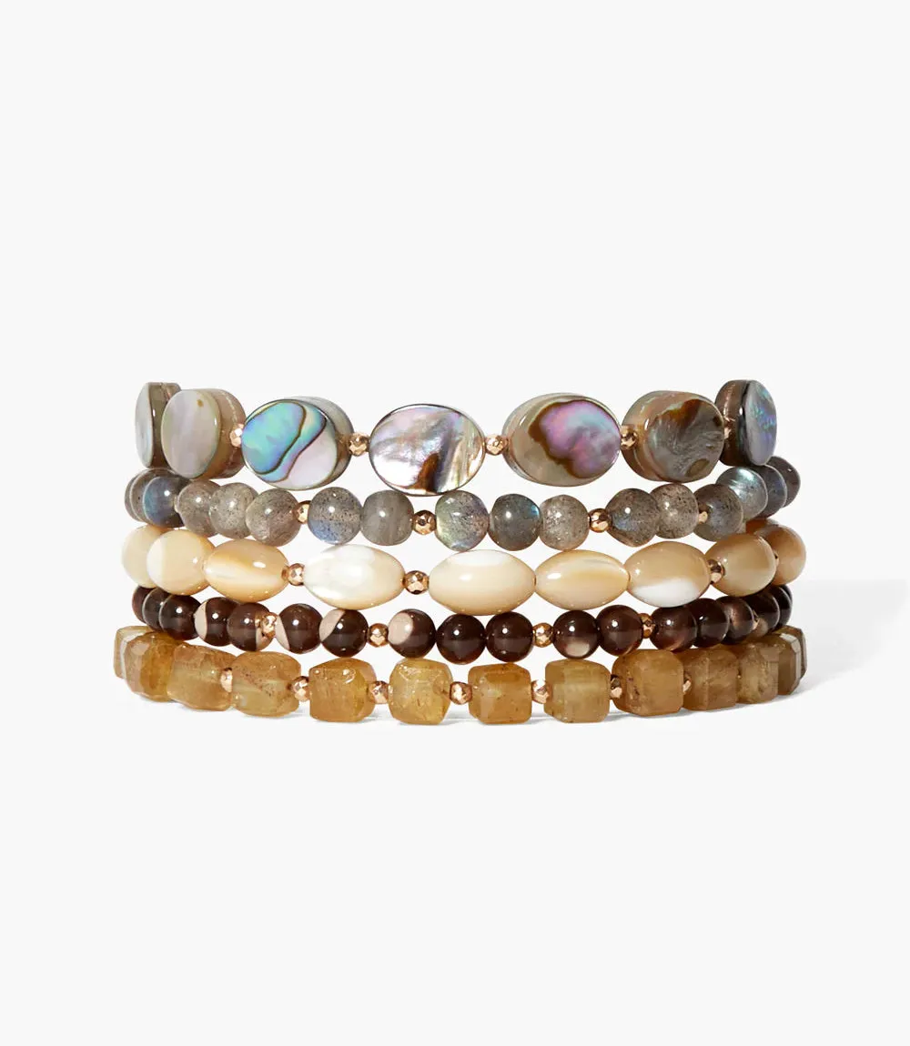 Chan Luu Beaded Wrap Bracelet