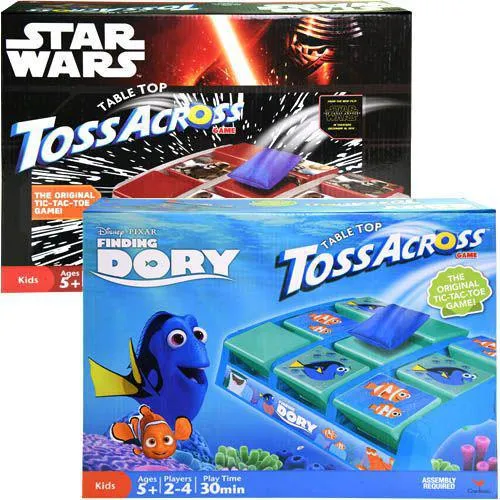 Classic Toss Across Game License- Star Wars and Finding Dory