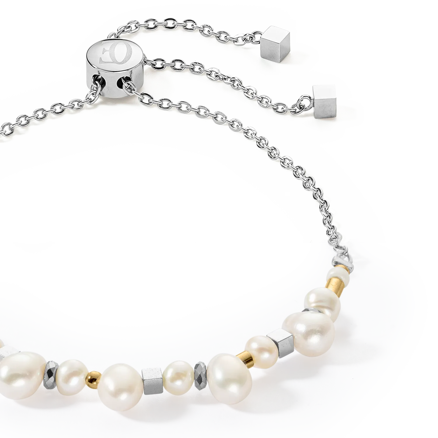 Dancing Freshwater Pearls Bracelet Bicolor