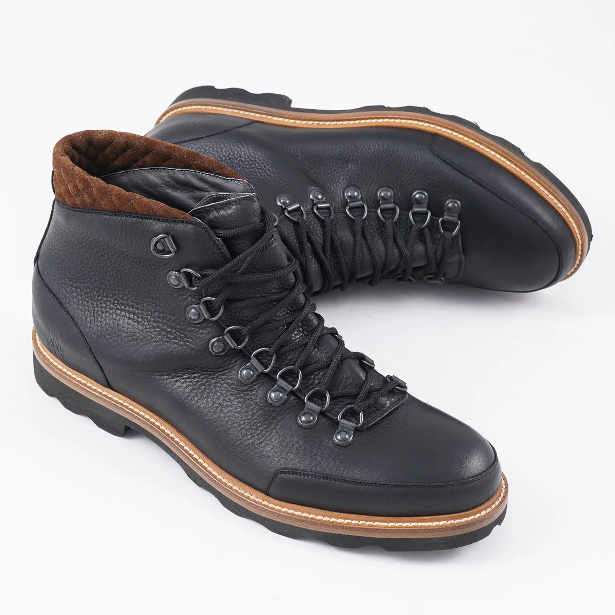 di Bianco 'Cortina' Waxed Leather Boot