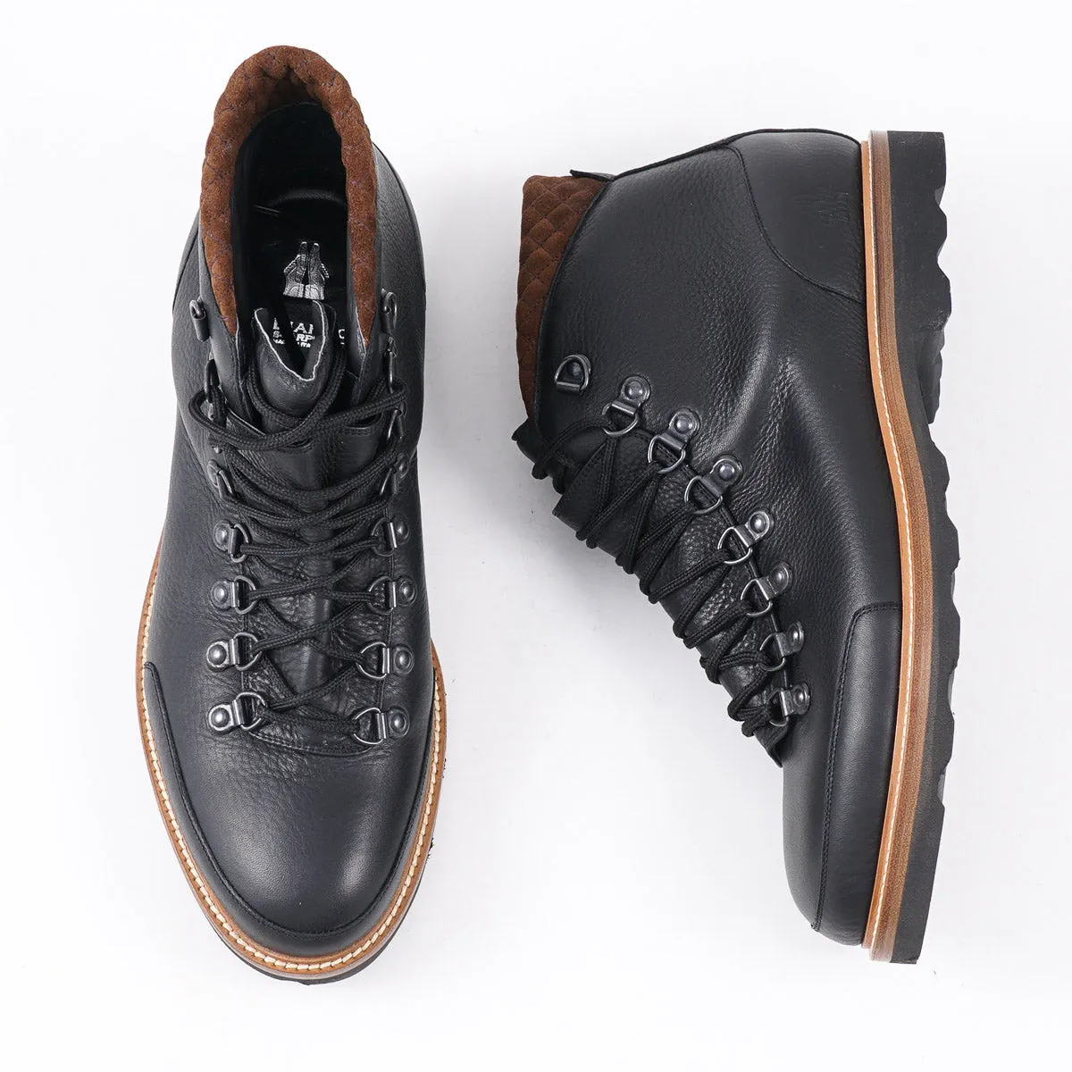 di Bianco 'Cortina' Waxed Leather Boot