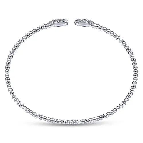 Diamond Teardrop Bangle Bracelet