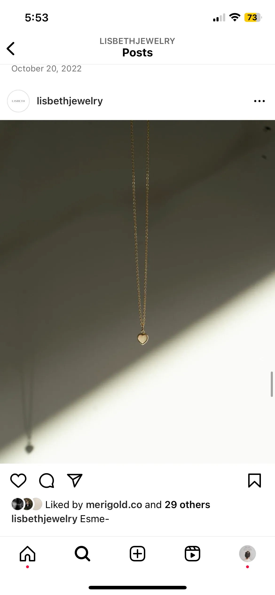 Esme Necklace | Lisbeth