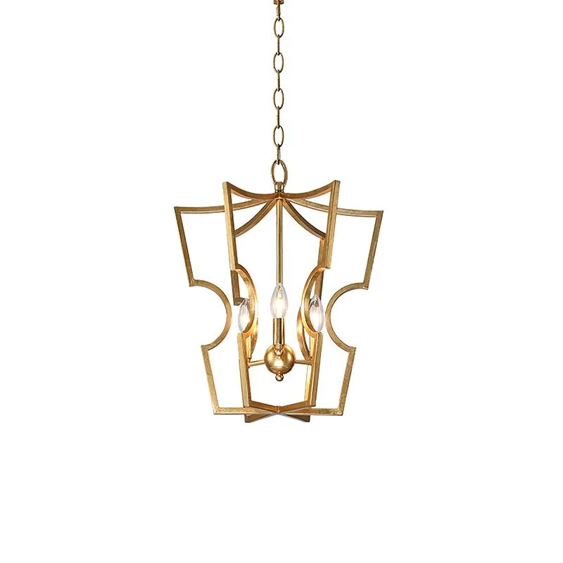 Farmhouse Lantern Chandelier