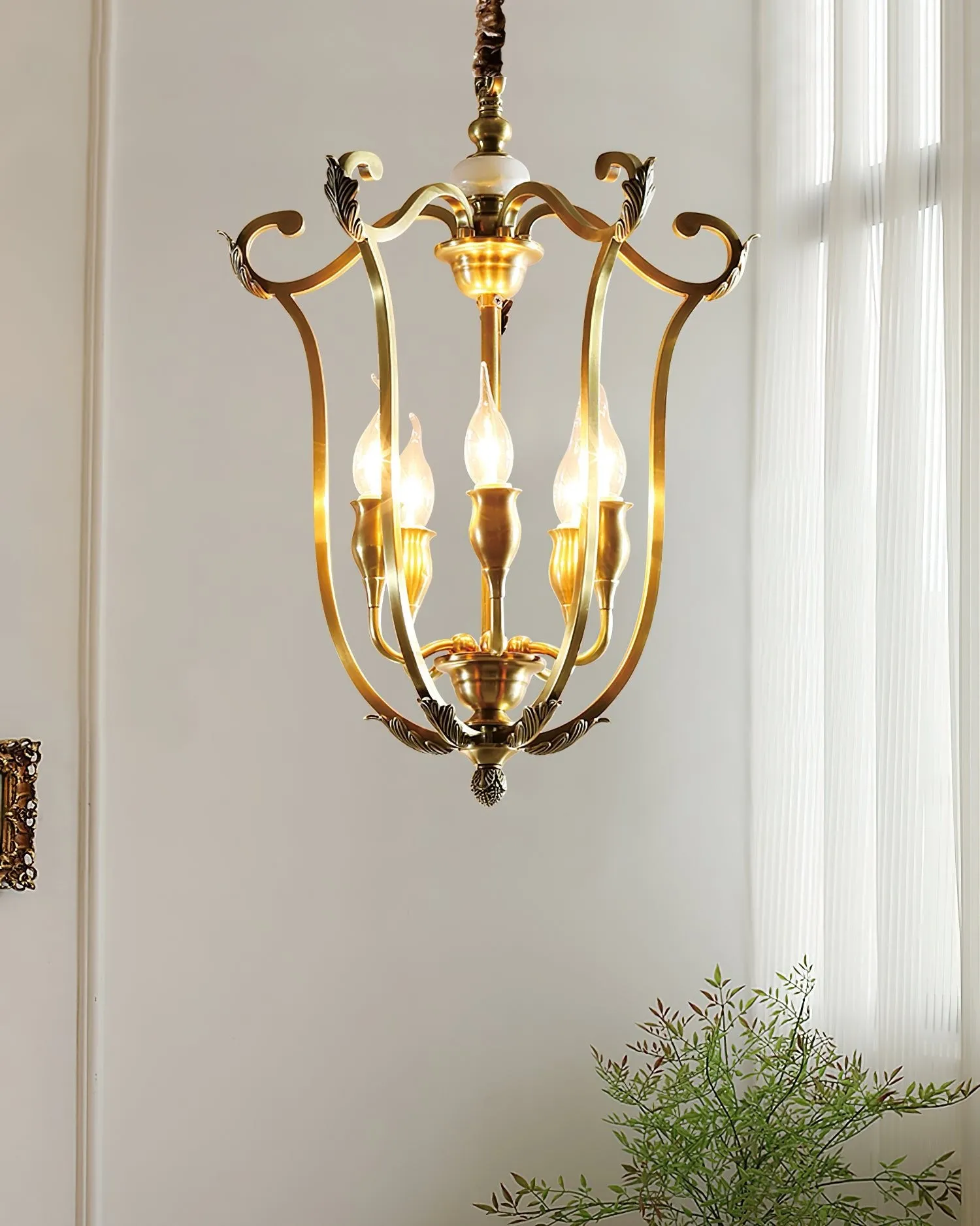 Farmhouse Lantern Chandelier