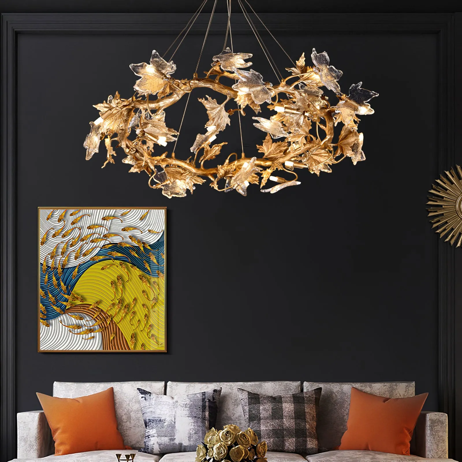 Folio Crown Chandelier