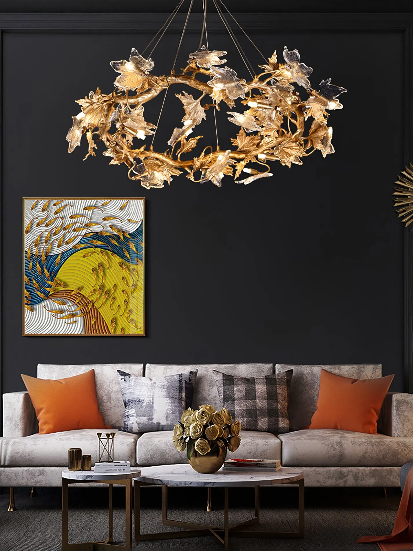 Folio Crown Chandelier