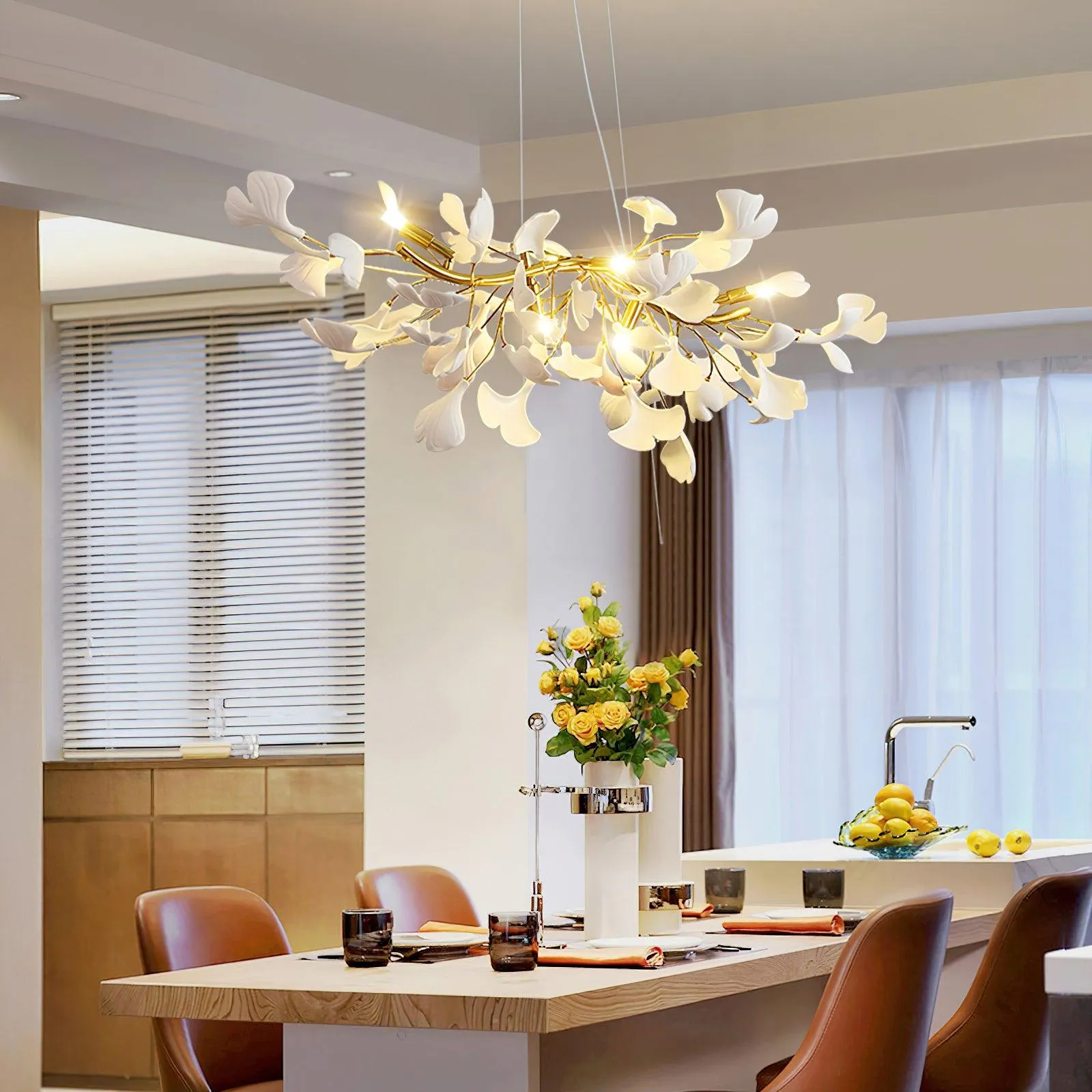 Gingko Chandelier D