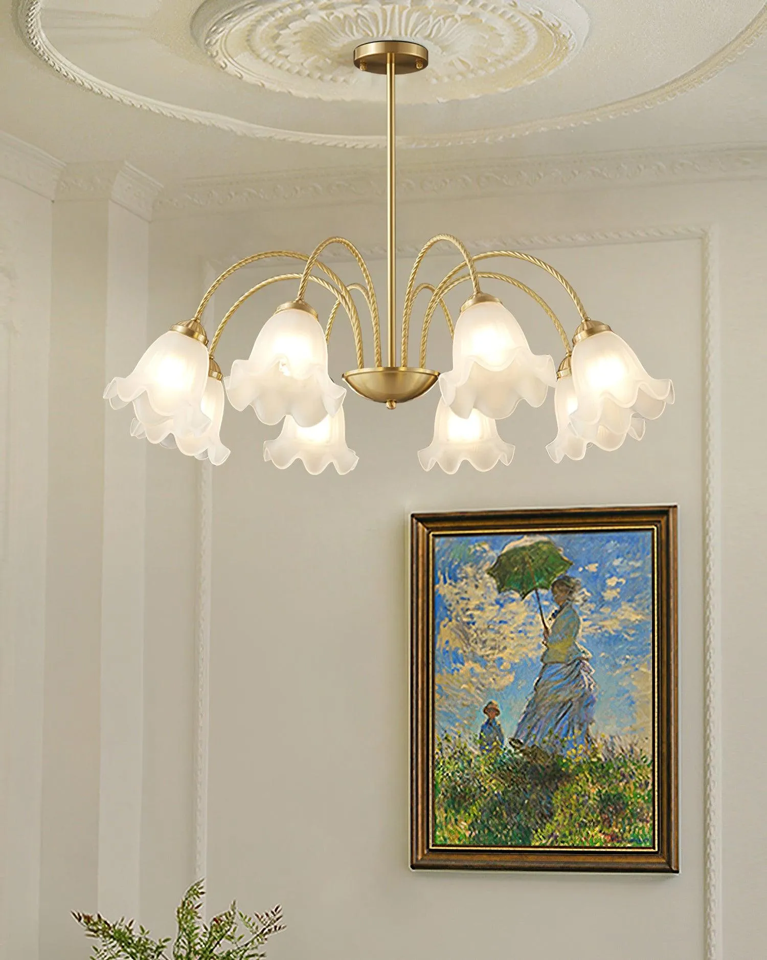 Graphic Chandelier