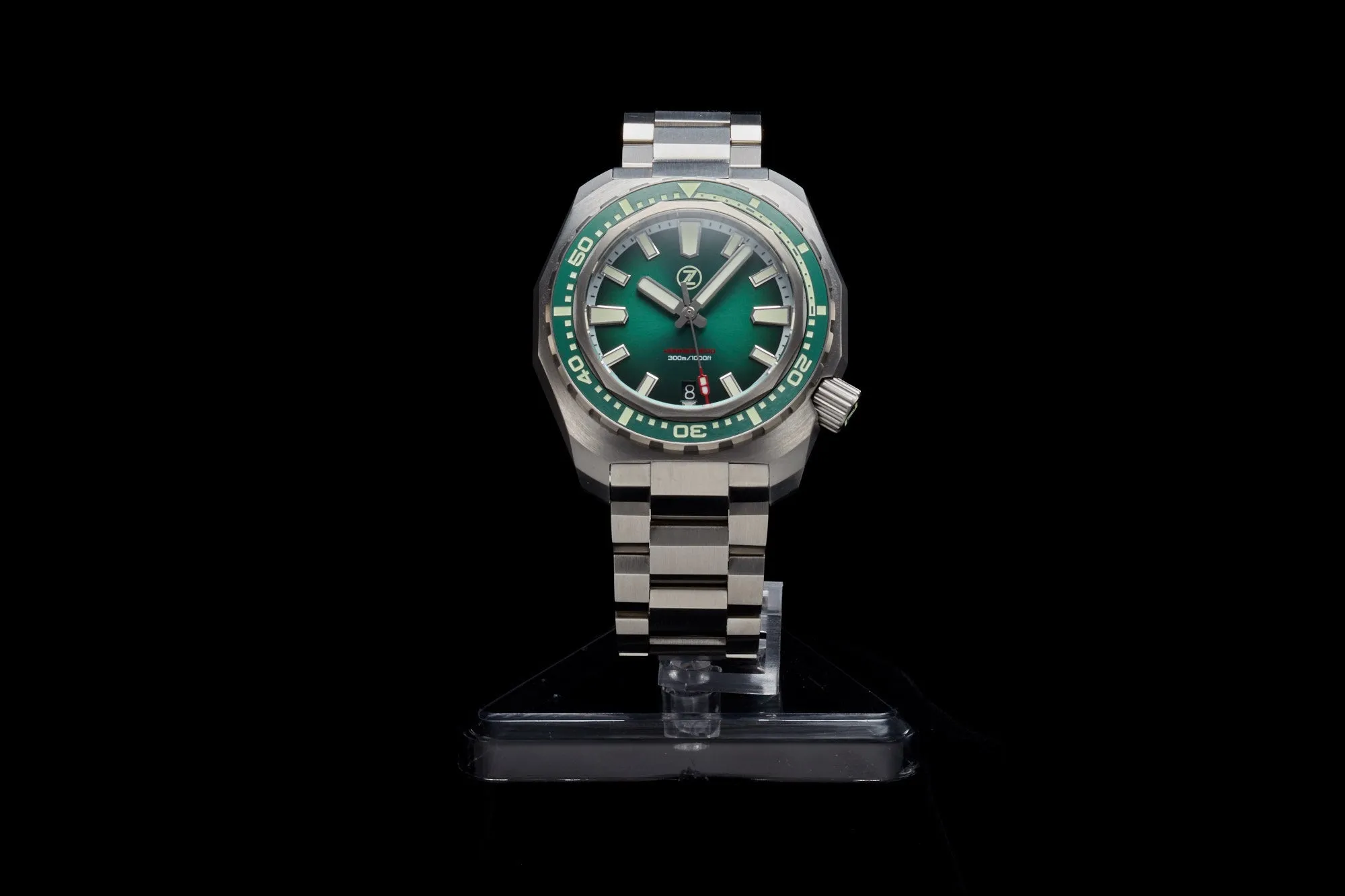 Hammerhead V3 300m Steel Emerald Green