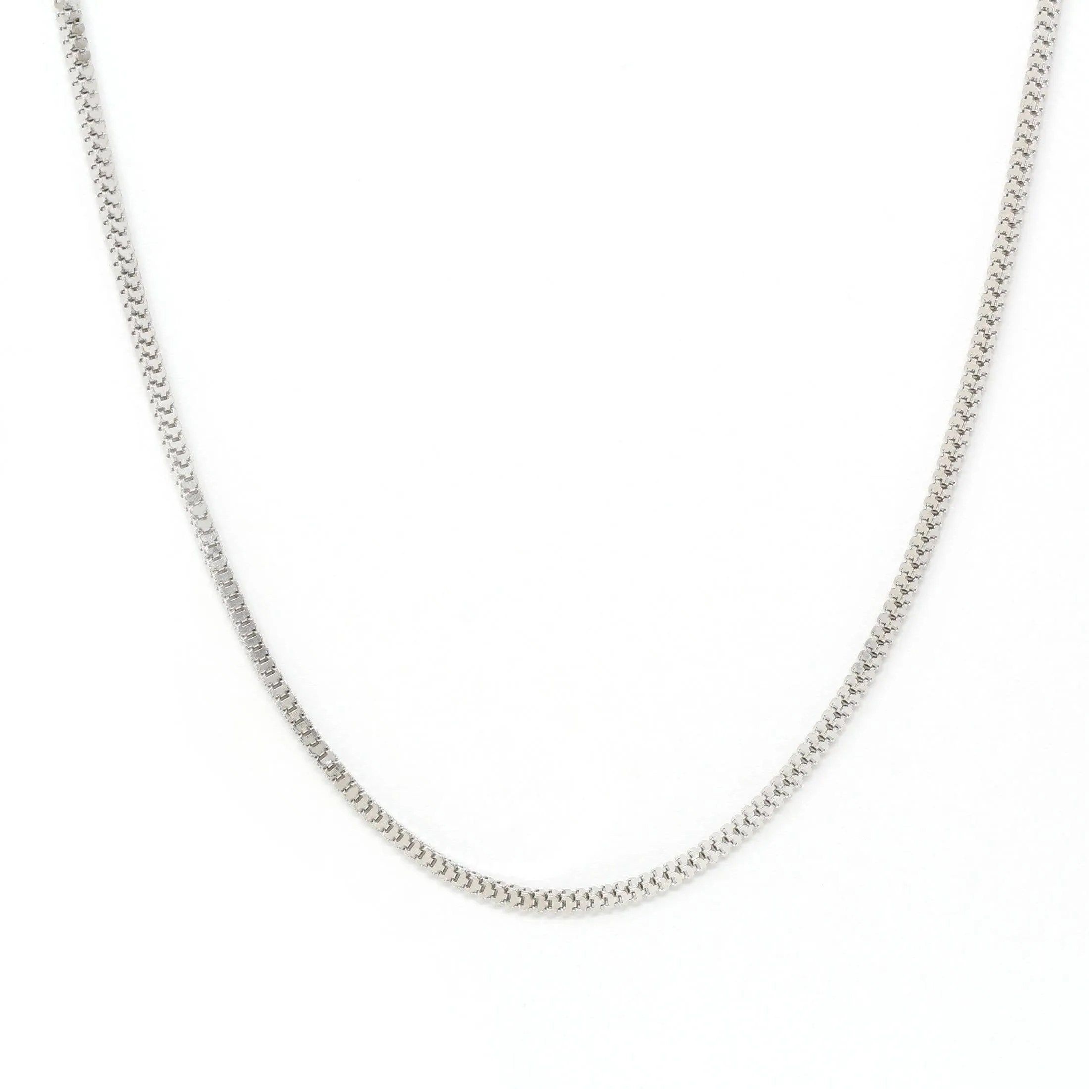 Italian Sterling Silver Box Chain 20 inch ( 1.5 mm )