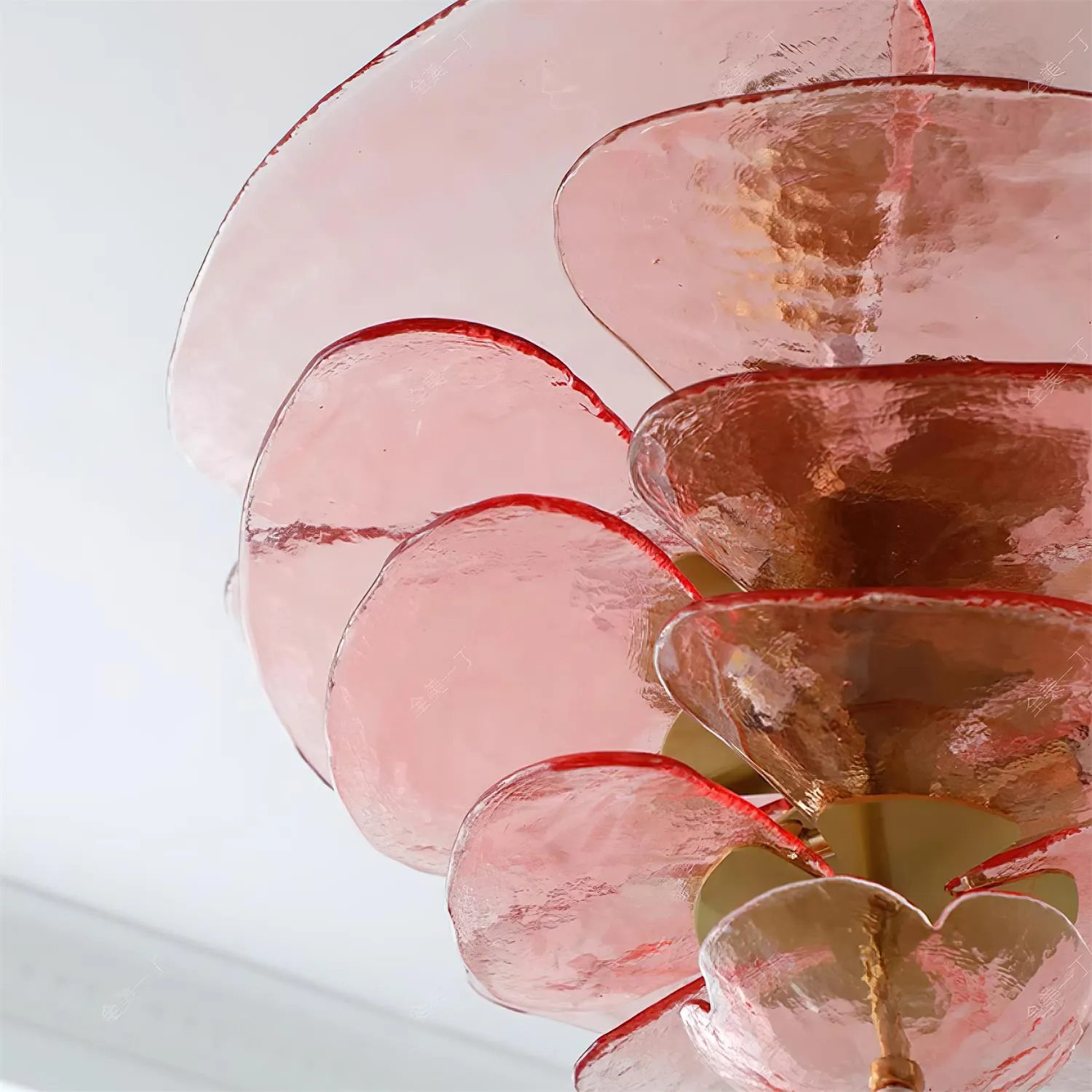 Lilypad Glass Chandelier