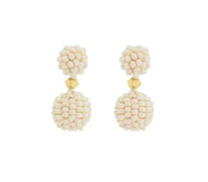 <br>The Waldorf Earring<br> Cream