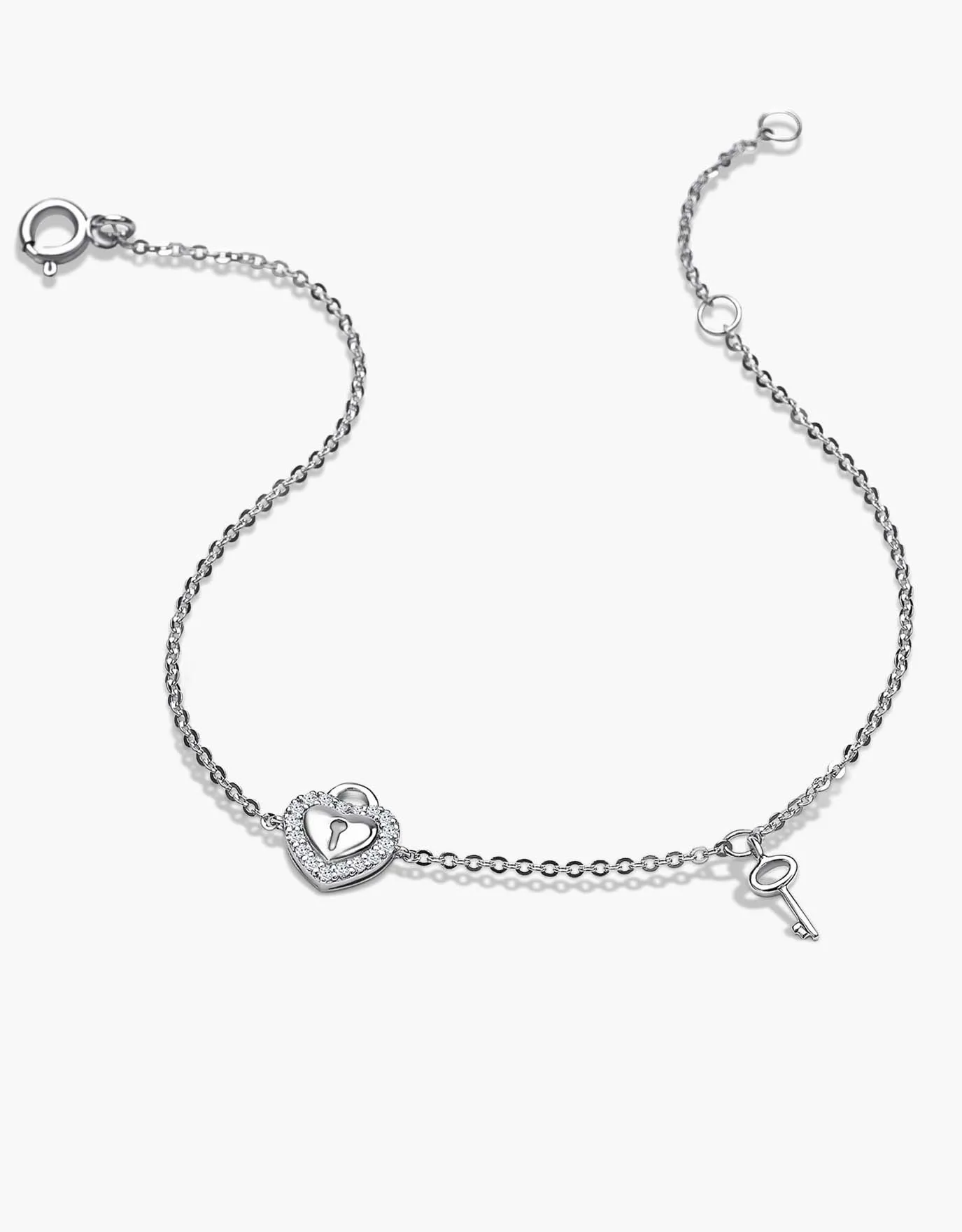 LVC Cheri Locket Heart Bracelet