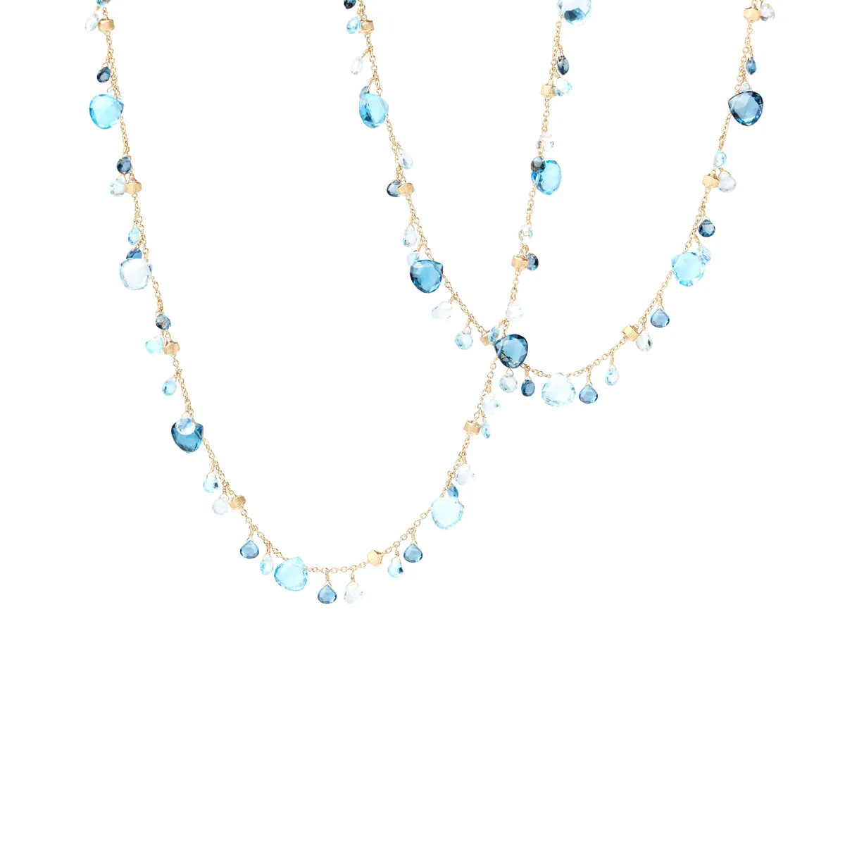 Marco Bicego Paradise Mixed Topaz Long Necklace