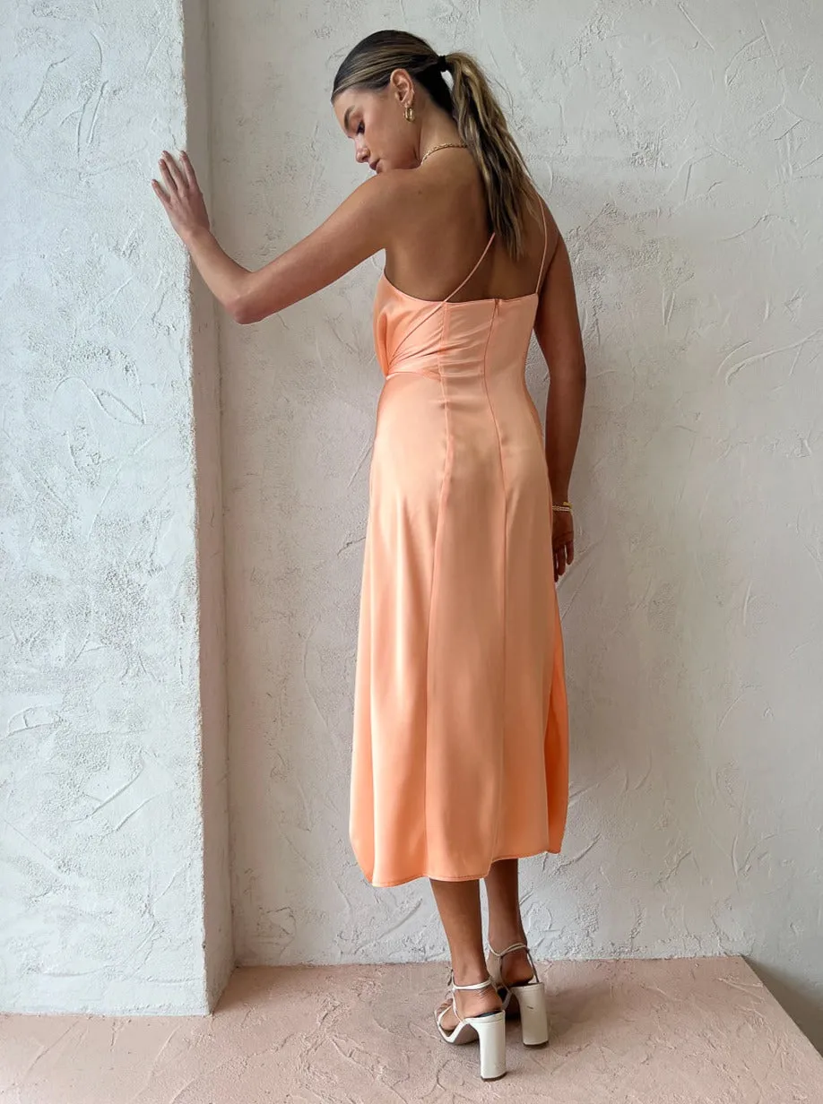 One Fell Swoop Aria Dress in Persimmon