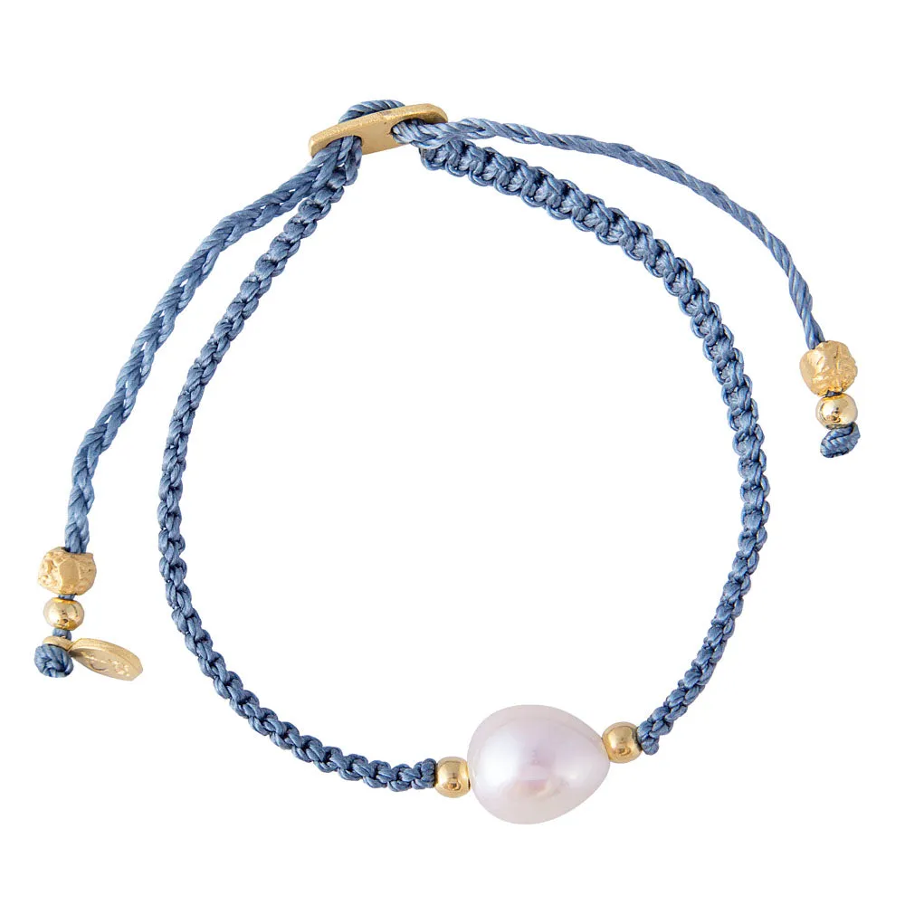 PEARL ROPE BRACELET - OCEAN