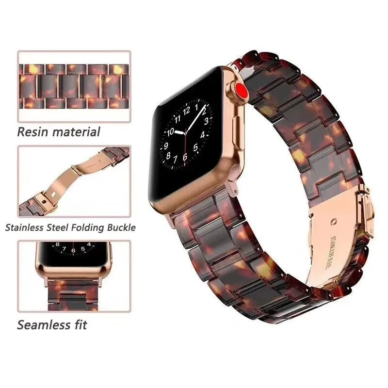 Quality Resin Strap Imitation Ceramic Accessories Watchband Series