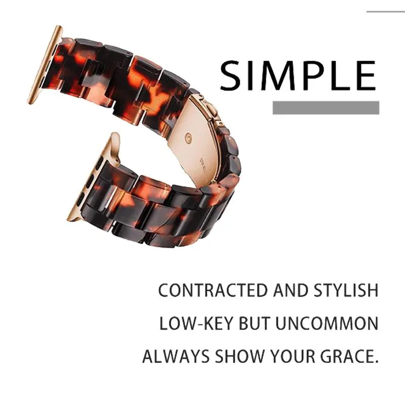 Quality Resin Strap Imitation Ceramic Accessories Watchband Series