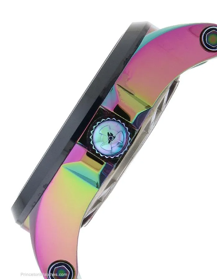 Reactor Crystal Womens Watch - Ionized Case & Bracelet - Mother of Pearl Dial