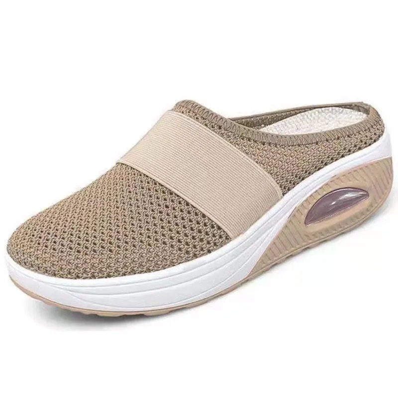 Revolutionize Your Walk with Owlkay Air-Cushioned Slip-On Walking Shoes