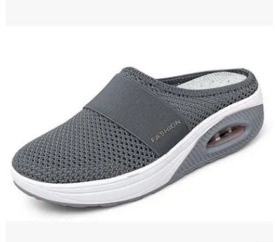 Revolutionize Your Walk with Owlkay Air-Cushioned Slip-On Walking Shoes