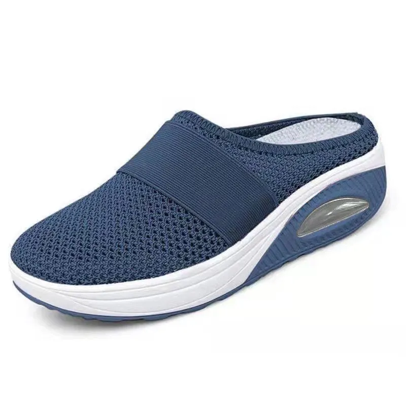 Revolutionize Your Walk with Owlkay Air-Cushioned Slip-On Walking Shoes