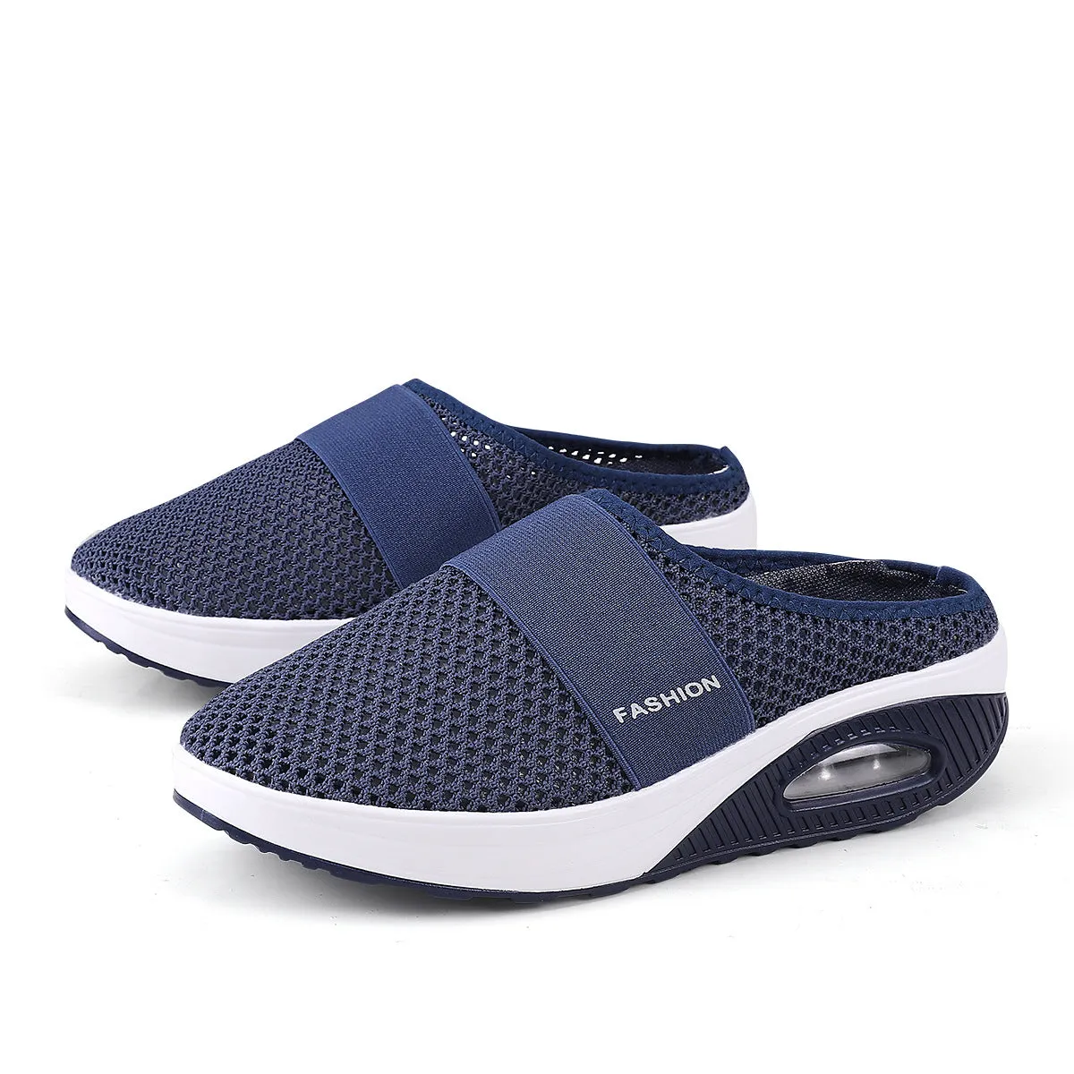 Revolutionize Your Walk with Owlkay Air-Cushioned Slip-On Walking Shoes