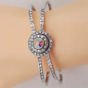 Rhinestone Bangle Bracelet