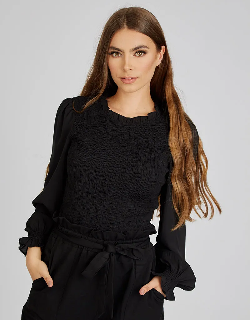 Scrunch Bodice Blouse