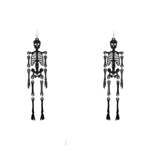 Skeleton Dangle Earring