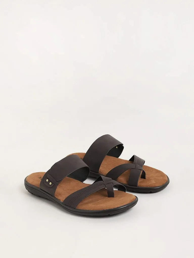 SOLEPLAY Dark Tan Sandals