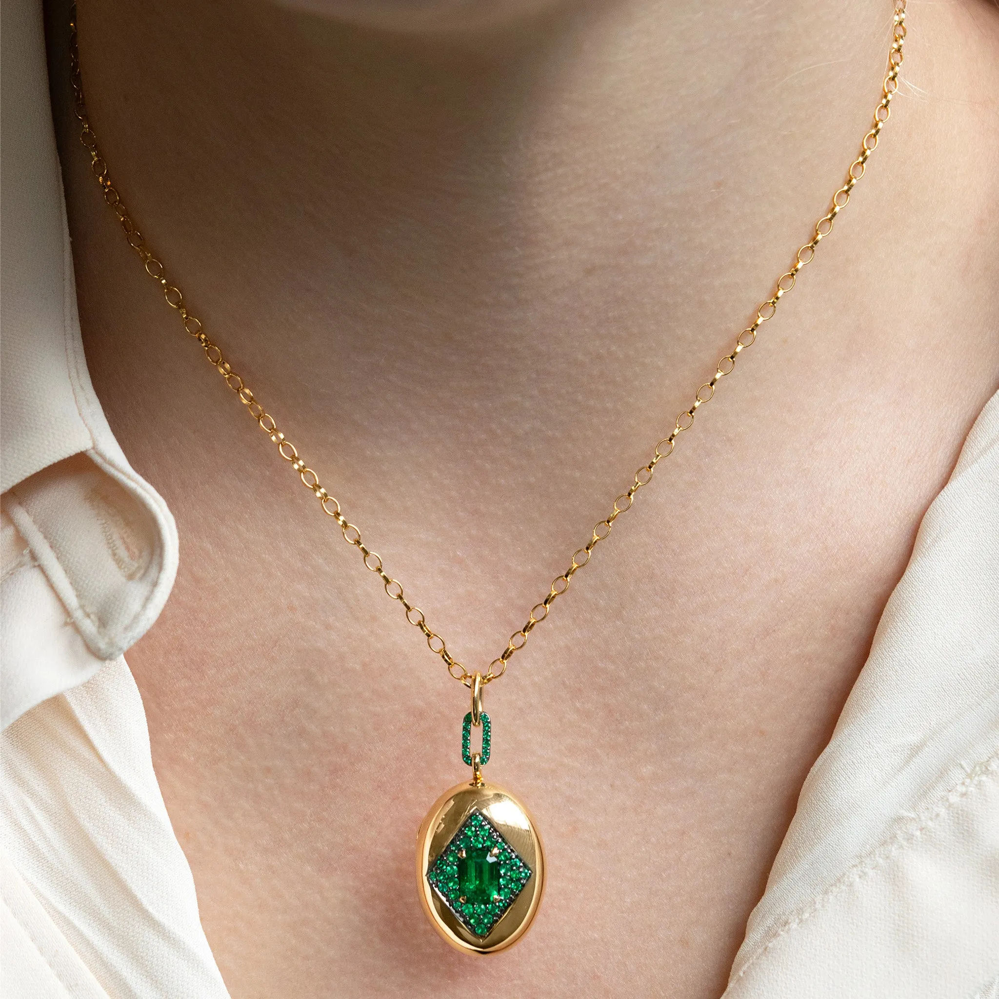 Special Edition Emerald Locket