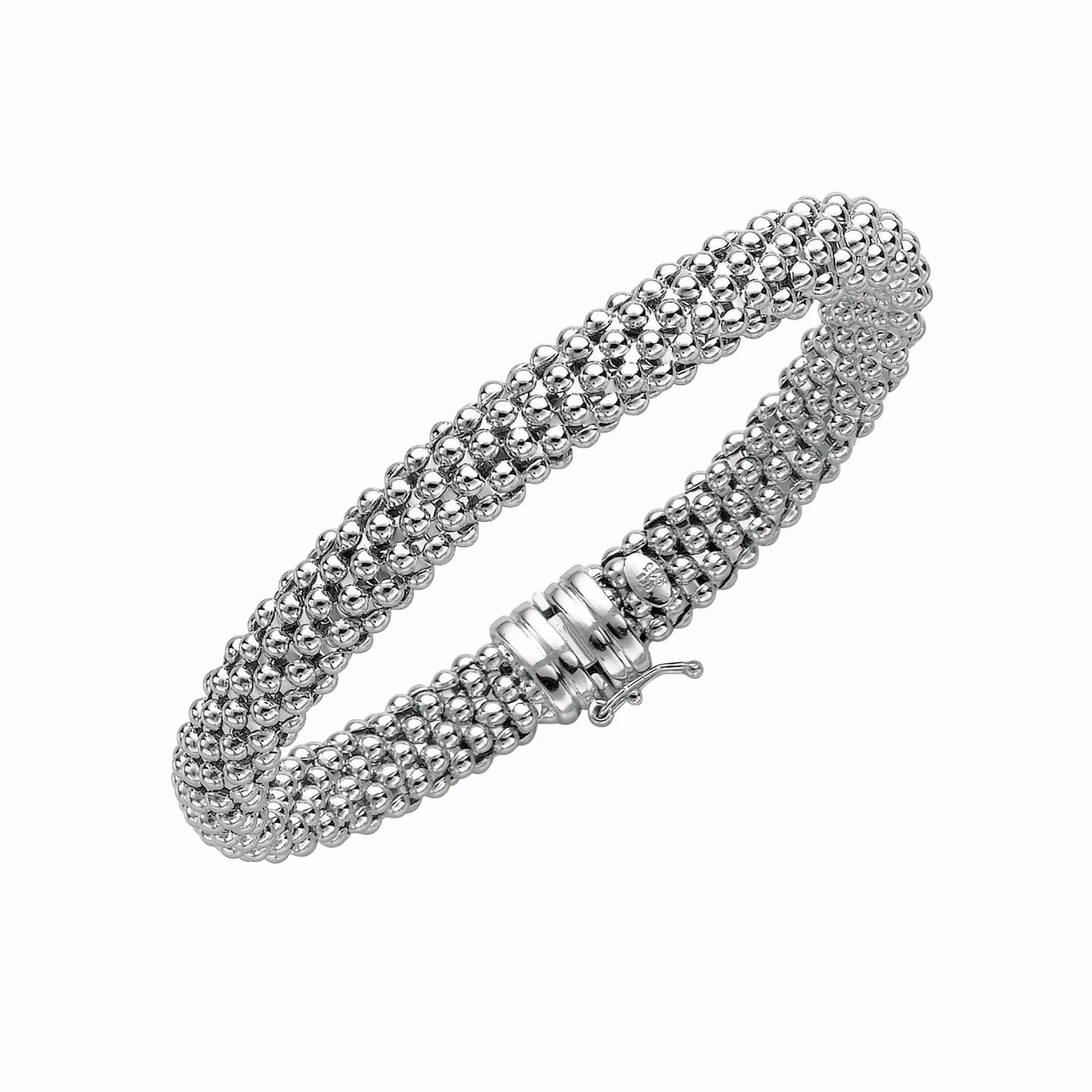 Sterling Silver Mesh Style Women's Bracelet, 7.25"