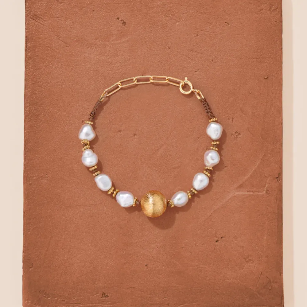 Tityaravy Samhita Bracelet - Pearl