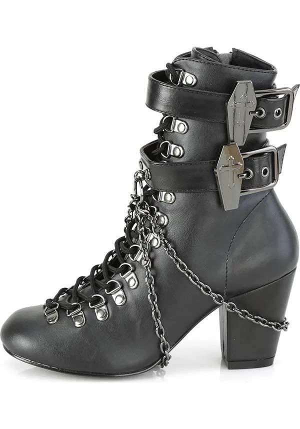 VIVIKA-128 [Black] | BOOTS [PREORDER]