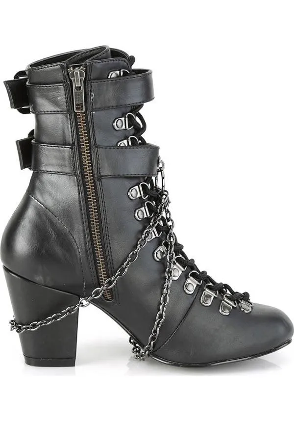 VIVIKA-128 [Black] | BOOTS [PREORDER]